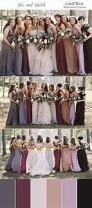 14 Mismatched Bridesmaid Dresses Color Palettes From Real Weddings