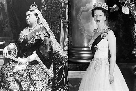 Queen Victoria And Queen Elizabeth Ii Hm The Queen Save The Queen King Queen Queen Victoria