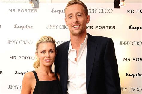 Abbey Clancy And Peter Crouchs Baby Footballer Announces Wife Has