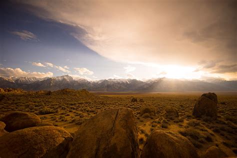 Brown Desert Under Cloudy Sky Hd Wallpaper Peakpx