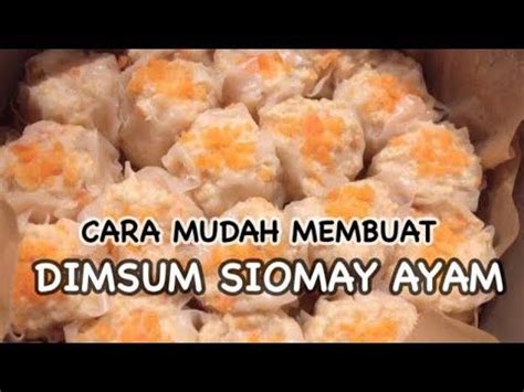 Cara membuat dim sun.com adalah berbagi ilmu tentang bagaimana cara membuat dim sun yg benar, berkualitas baikk ,dan halal di konsumsi oleh masyarakat. CARA MEMBUAT DIMSUM AYAM - YouTube | Ide makanan, Resep ...