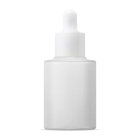 Premium Vector Serum Dropper Bottle White Glass Cosmetic Essence