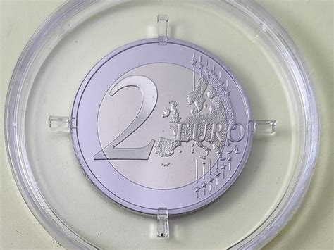 France Erasmus 2 Euro Proof Coin 2022 35th Anniversary Of The Erasmus