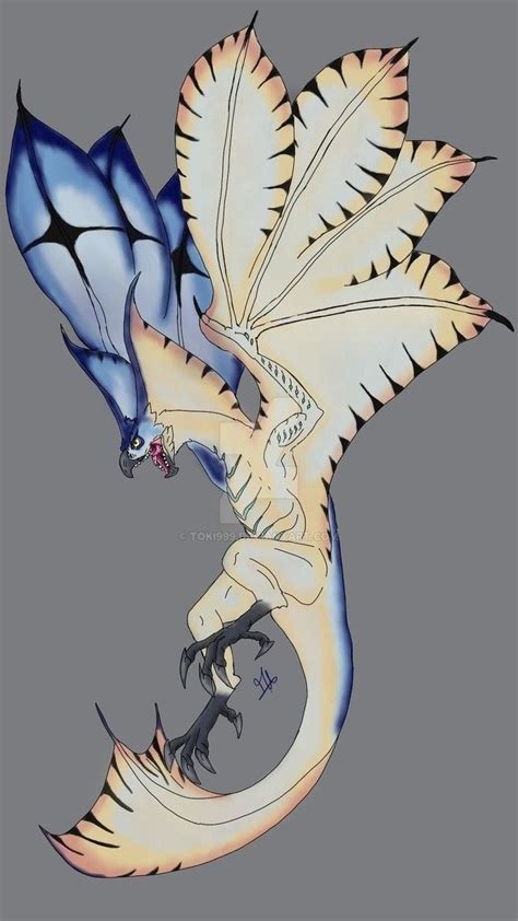 The apex monster of the coral highlands, whose diet primarily consists of raphinos. Icy butterfly dragon | Monster hunter art, Monster hunter ...