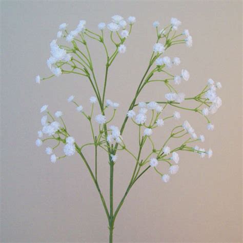 Artificial Gypsophila White Babys Breath 53cm Artificial Flowers