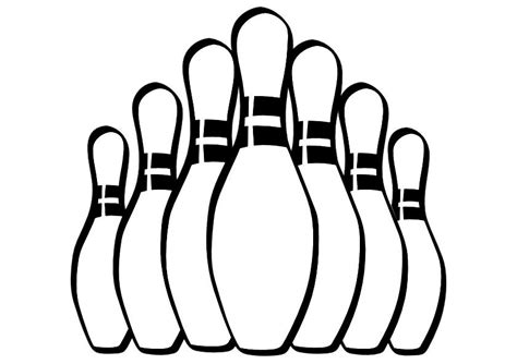 Bowling Pins Coloring Page Free Printable Coloring Pages For Kids