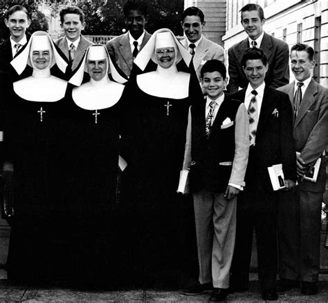 Sisters Of St Joseph Of Peace In 1953 With Students From Flickr