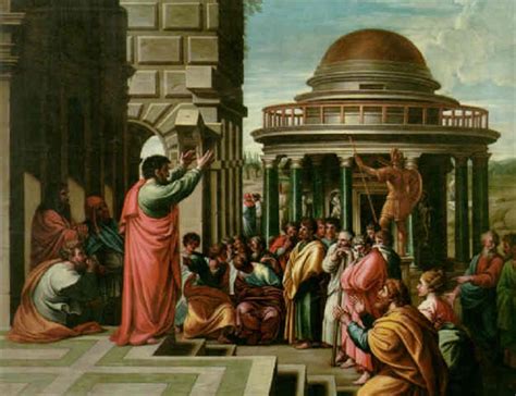 The Preaching Of Saint Paul The Apostle By Raphael On Artnet