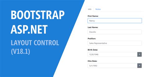 Bootstrap Aspnet Webforms Layout Control Enhancements V181