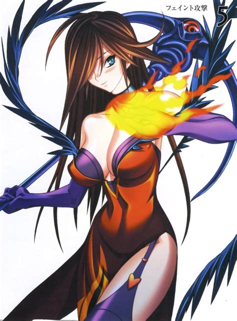 Nyx Flame Master Nyx And Funikura Queens Blade Drawn By Kuroki