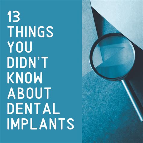 13 Things You Didnt Know About Dental Implants Chicago Dental Implants