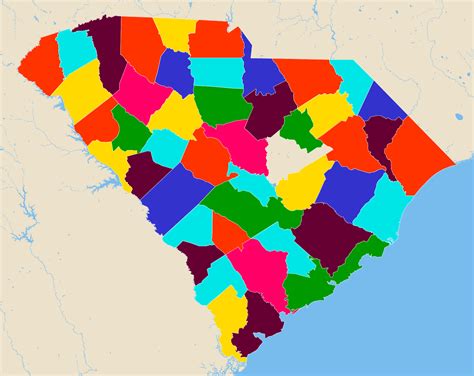 Counties In South Carolina