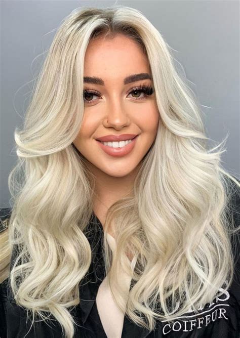 50 New Haircut Ideas For Women To Try In 2023 Platinum Blonde Soft