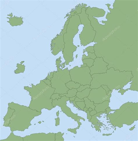 ヨーロッパ イギリスなしの brexit マップ — ストックベクター © furian 127708864