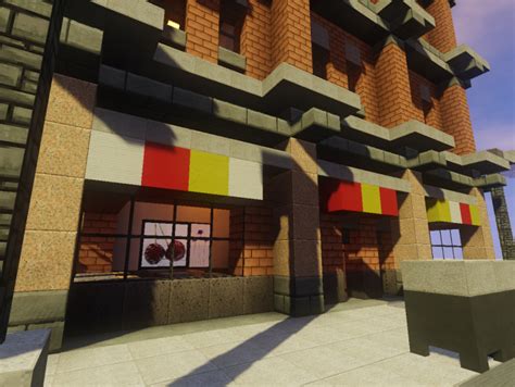Modern Apartment Building Minecraft Map