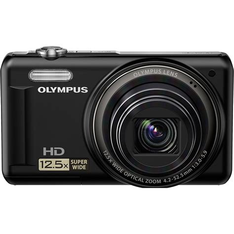 Olympus Vr 320 Digital Camera Black 228125 Bandh Photo Video