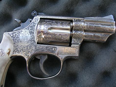 Engraved Smith And Wesson Gouse Freelance Firearms Engraving Gun