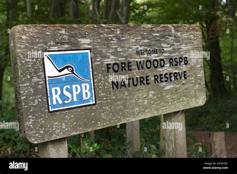 A Sign For The Royal Society For The Protection Of Birds Rspb Nature