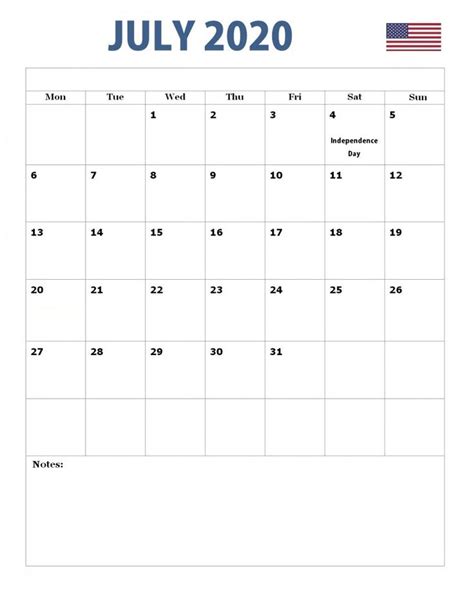 July 2020 Usa Holidays Calendar Usa Holidays December Calendar July