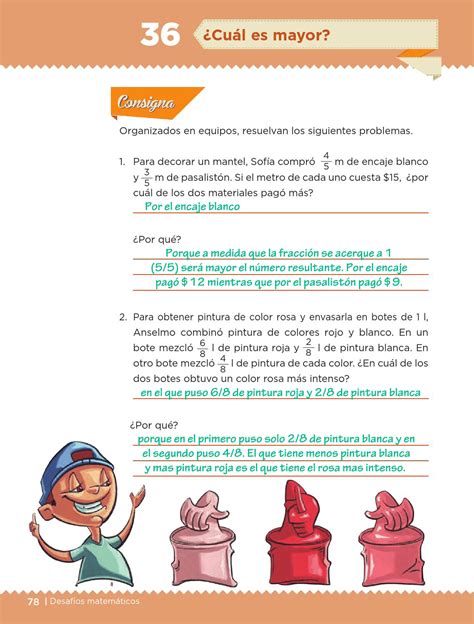 Cómo resolver la página 39 libro español 4 grado. ¿Cuál es mayor? - Bloque III - Lección 36 ~ Apoyo Primaria