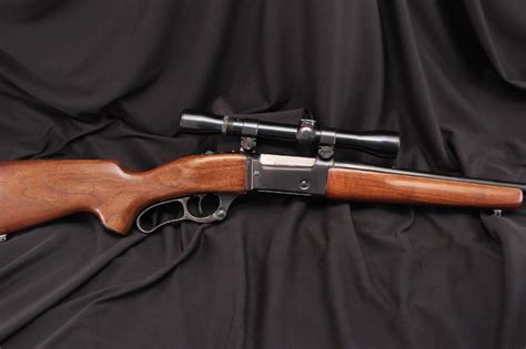 Savage 99c Series A 308 Win Lever Action Rifle With Scope No Reserve For Sale At Gunauction