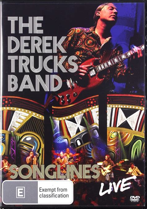 Songlines Live Dvd Uk Derek Trucks Band The Electronics And Photo