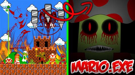 Marioexe ~ Scariest Exe Game Ever Full Gameplay Commentary Youtube