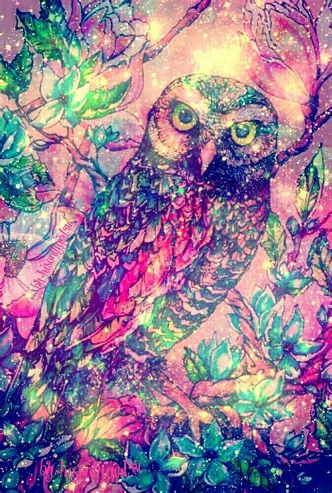 Galaxy Owl Owl Love You Forever