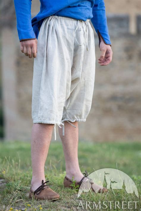 Linen Medieval Mens Underpants Viking Clothing Medieval Clothing
