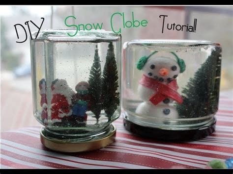 Diy Snow Globe Tutorial Craftmas Diy Snow Globe Snow Globes Diy