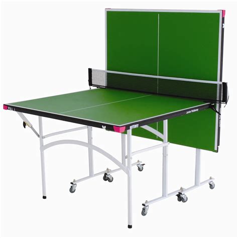 Wally rebounder allows you to practice forehand and backhand strokes as if you are playing against the perfect blocking player. Butterfly Junior Rollaway Table Tennis Table - Sweatband.com