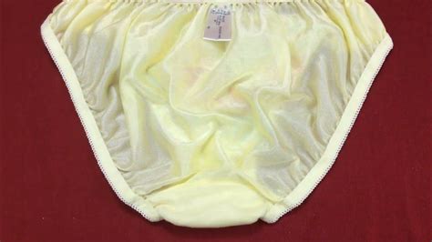 Yellow Nylon Panties Womens Underwear Panty Bikini Sexy And Cute With Lace Japanese Style Size M