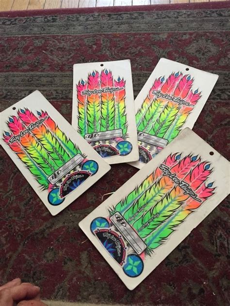 Buy motorcycle helmet stickers and get the best deals at the lowest prices on ebay! Troy Lee Designs - vintage Feather sticker kit - Old ...