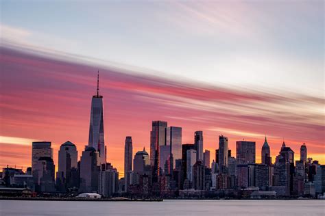 X Resolution Sunrise Over Lower Manhattan X Resolution Wallpaper Wallpapers Den