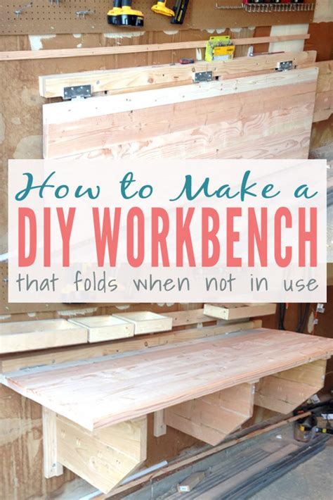 Diy Folding Workbench Easy Steps For Building A Floating Workspace