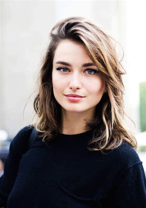 21 Cute Shoulder Length Hairstyles For Women On Haircuts