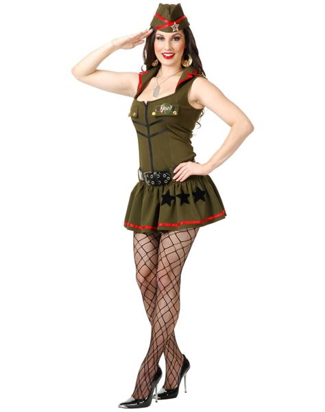 private parts 1940 s army pin up girl military costume