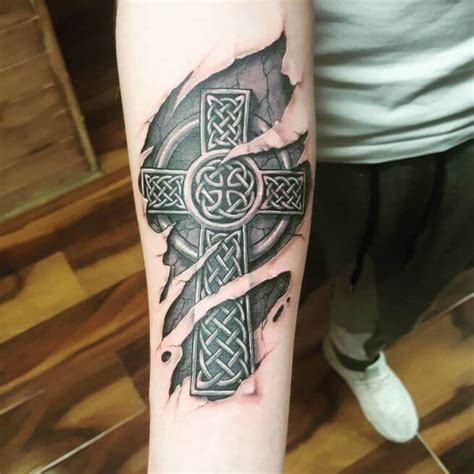 100 Celtic Cross Tattoo Designs Pictures With Meanings 2021