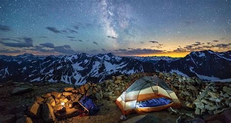 The Best National Park Campsites Sahale Glacier Camp North Cascades