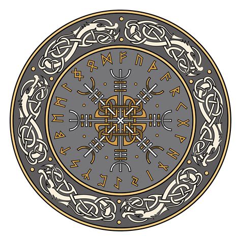 Aegishjalmur Simbolo Vikingo Simbolosvikingoscom Images