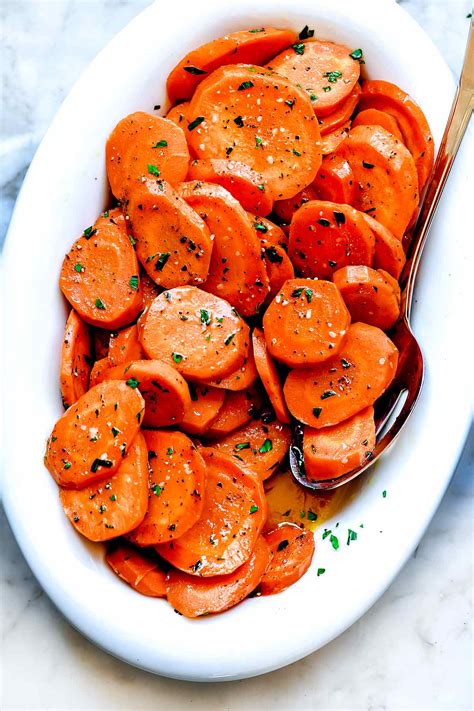Easy Brown Sugar Glazed Carrots One Pan Side Dish Foodiecrush