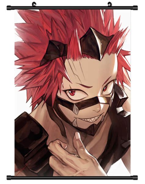 5661 Boku No Hero Academia Kirishima Decor Poster Wall Scroll Cosplay