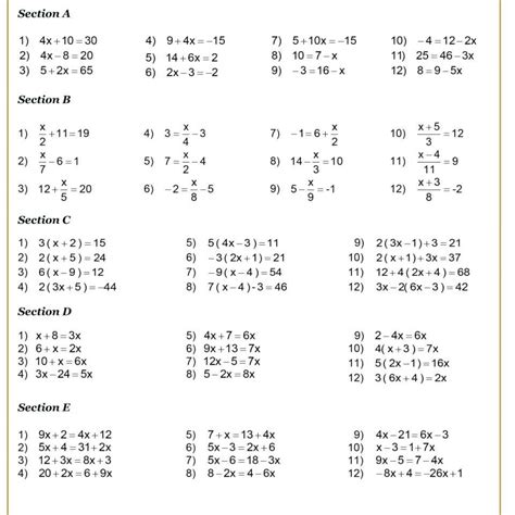 8th grade at cms 14 15. 9th Grade Algebra 1 Printable Worksheets | Algebra ...