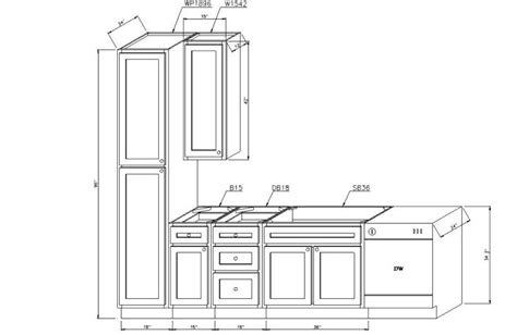 Standard kitchen cabinet sizes chart. Helpful Kitchen Cabinet Dimensions Standard for Daily Use ...