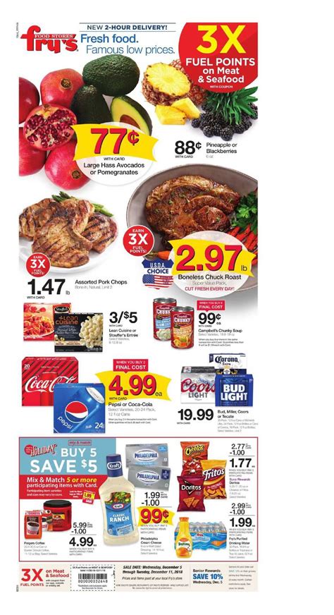 Select and gather products to fulfill customer's online orders. Fry's Food Weekly ad Flyer Mar 4 - Mar 10, 2020 | Food ...