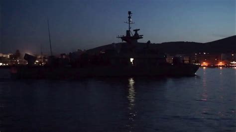 hellenic navy super vita class in aegean sea youtube