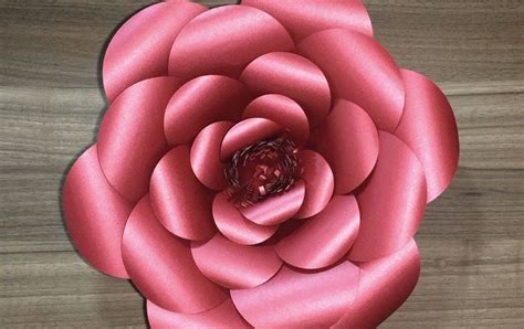 30 Ideas De Tendencias Petalas Moldes De Flores Gigantes De Papel Para