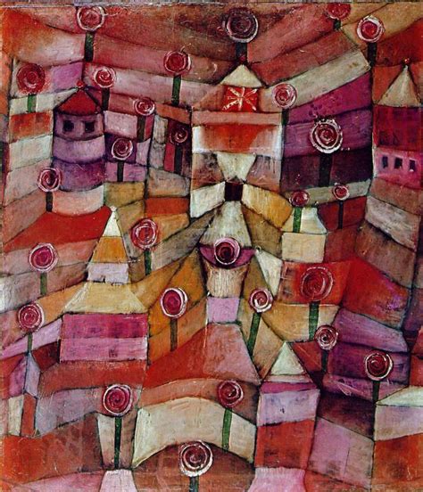 Rose Garden 1920 Paul Klee