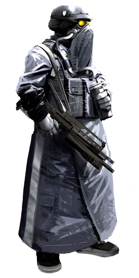 Helghast Trooper Killzone 2 Concept Art By Xavier Marquis Futuristic