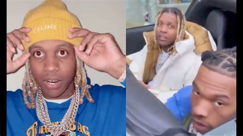 Lil Durk Responds To People Saying He Looked Nervous In Car With Lil